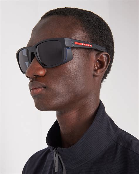 prada impavid sunglasses|Linea Rossa Impavid sunglasses in blue .